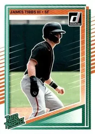 2025 Donruss #187 James Tibbs III