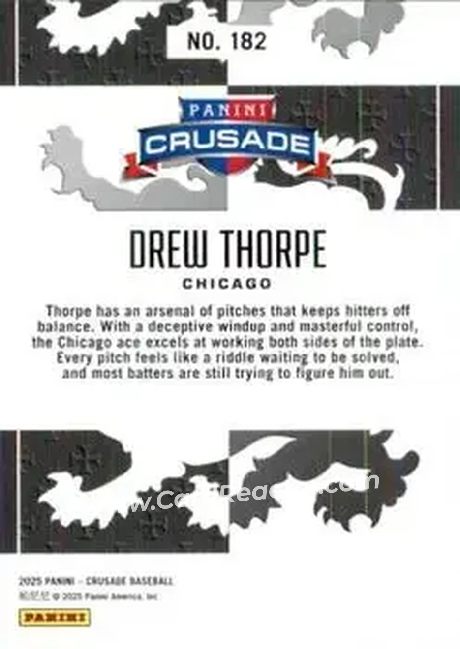Back of Drew Thorpe