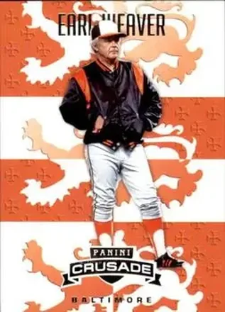 2025 Panini Crusade #184 Earl Weaver