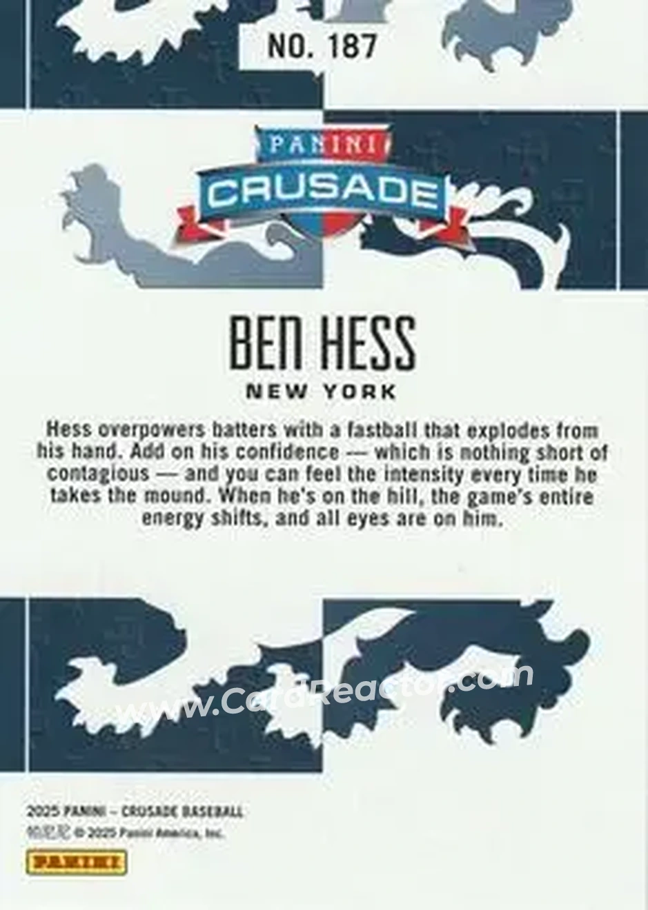 Back of Ben Hess