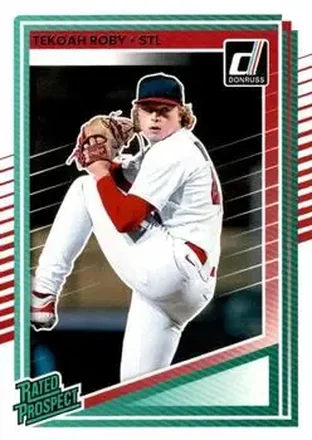 2025 Donruss #196 Tekoah Roby