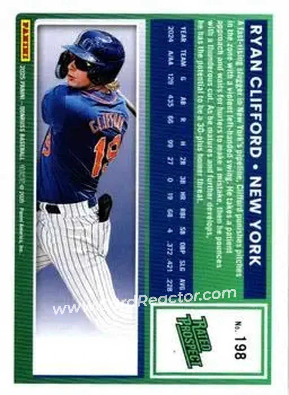 Back of Ryan Clifford