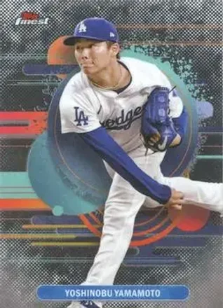 2025 Finest #195 Yoshinobu Yamamoto