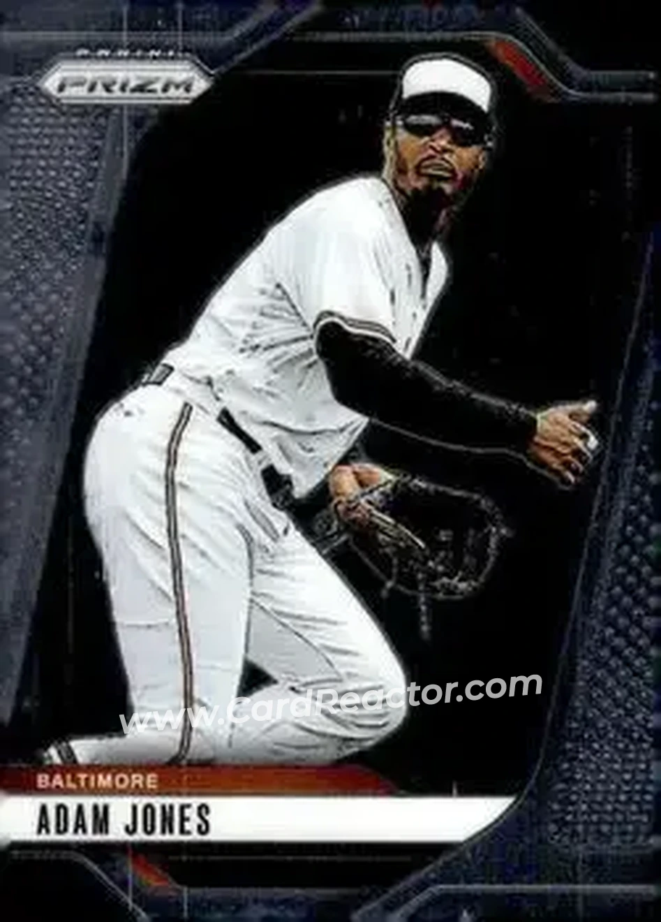 Front of Adam Jones