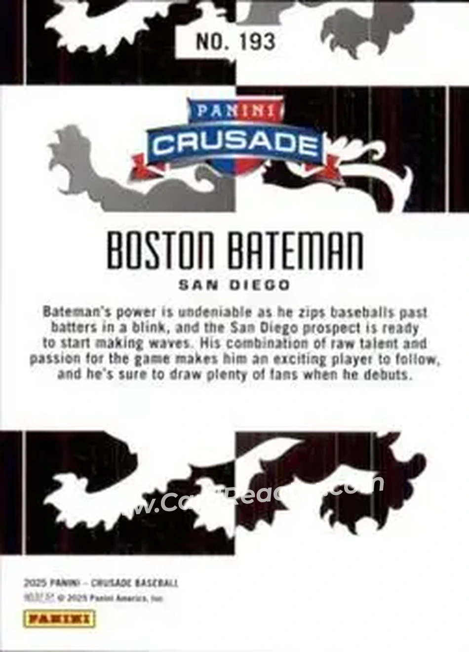 Back of Boston Bateman