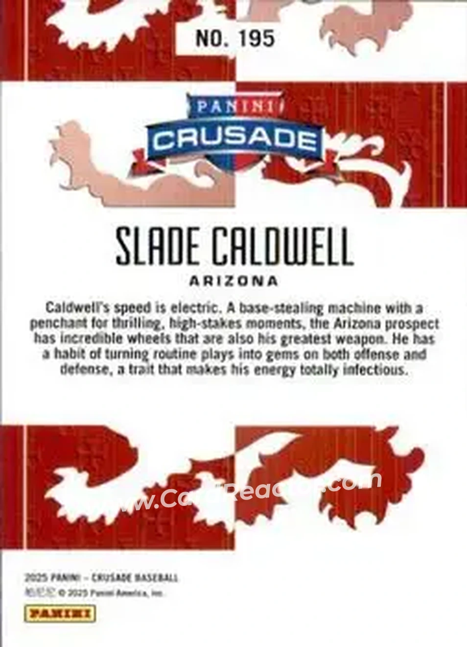 Back of Slade Caldwell