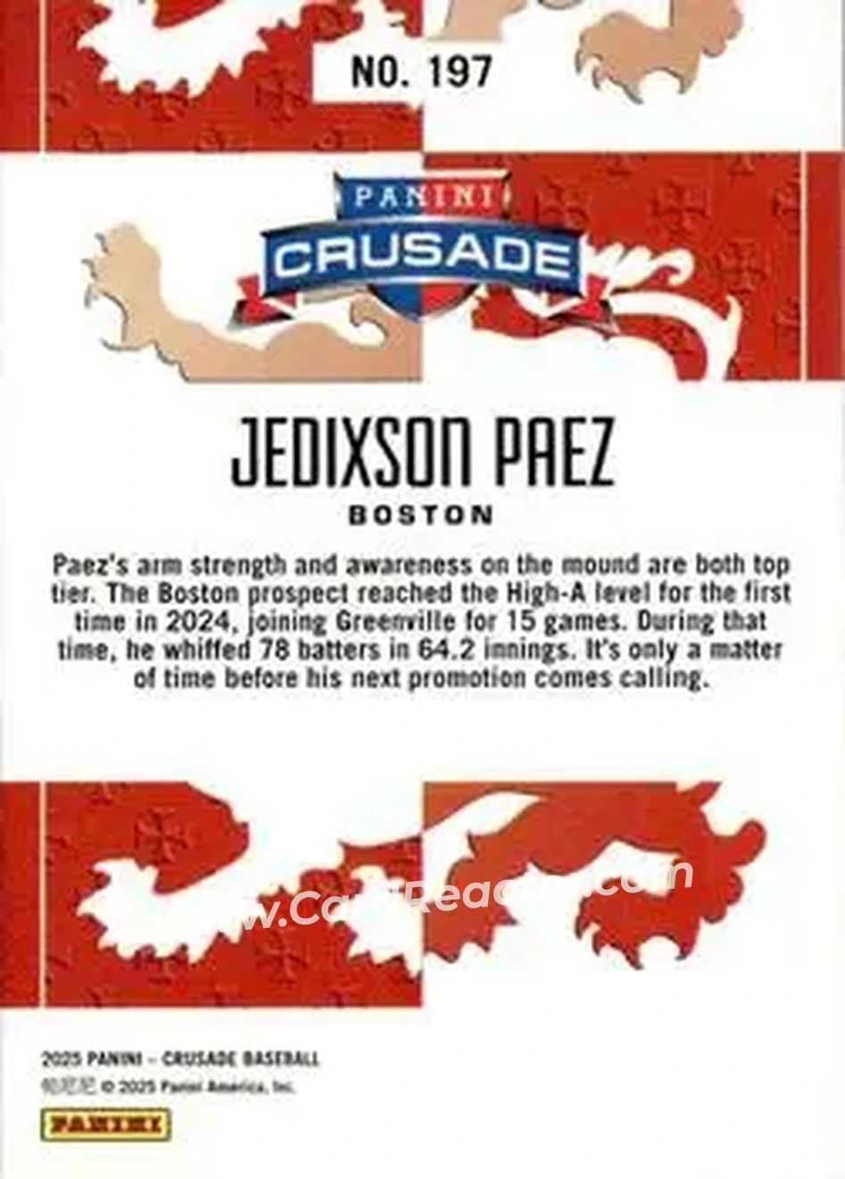 Back of Jedixson Paez