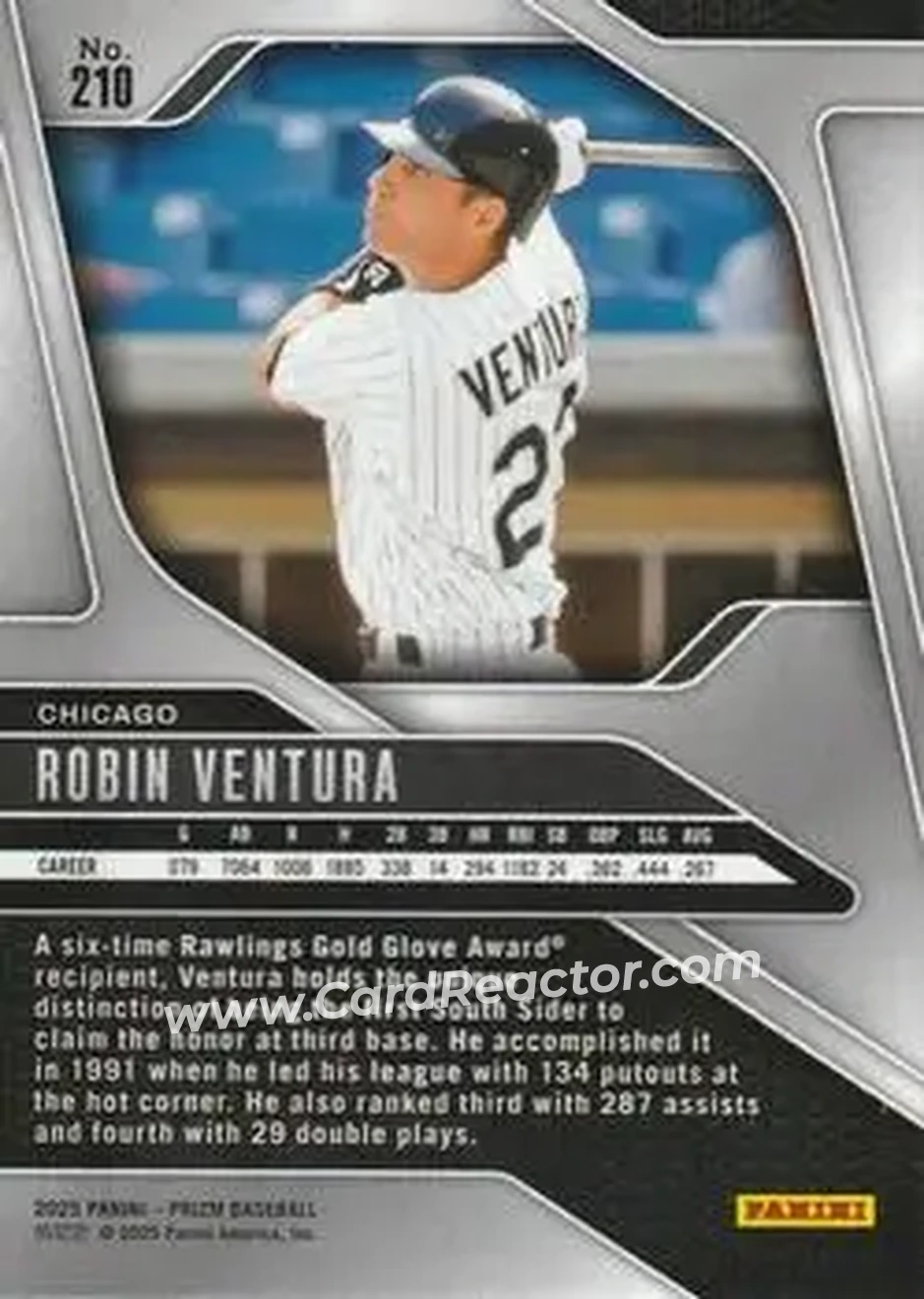 Back of Robin Ventura