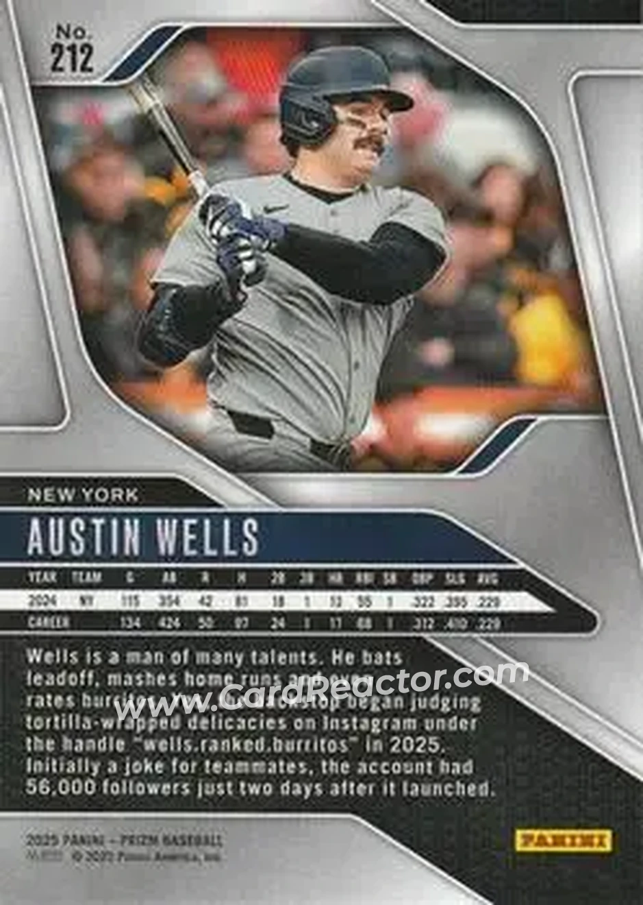 Back of Austin Wells