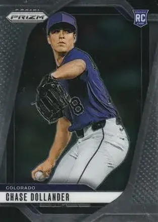 2025 Panini Prizm #217 Chase Dollander