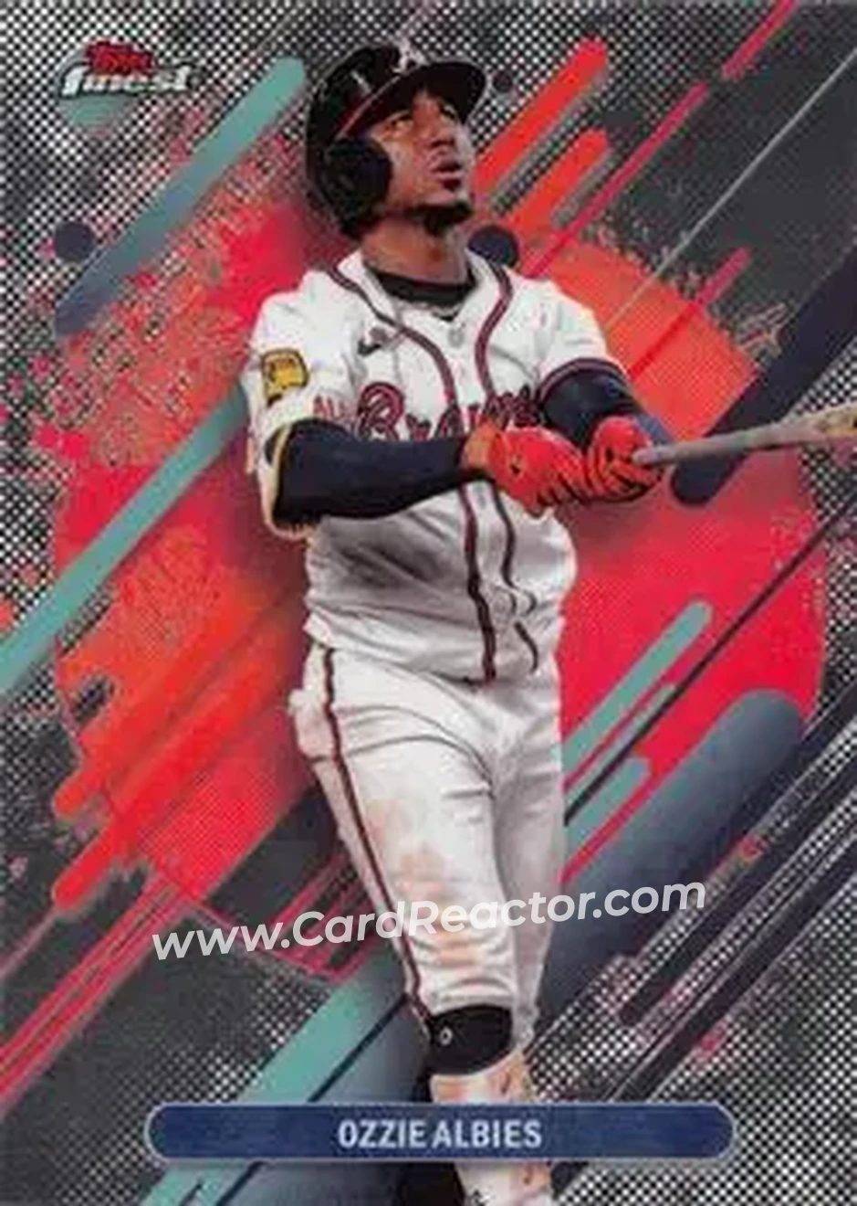 2025 Finest #222 Ozzie Albies