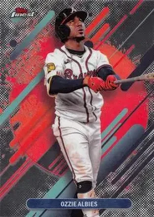 2025 Finest #222 Ozzie Albies