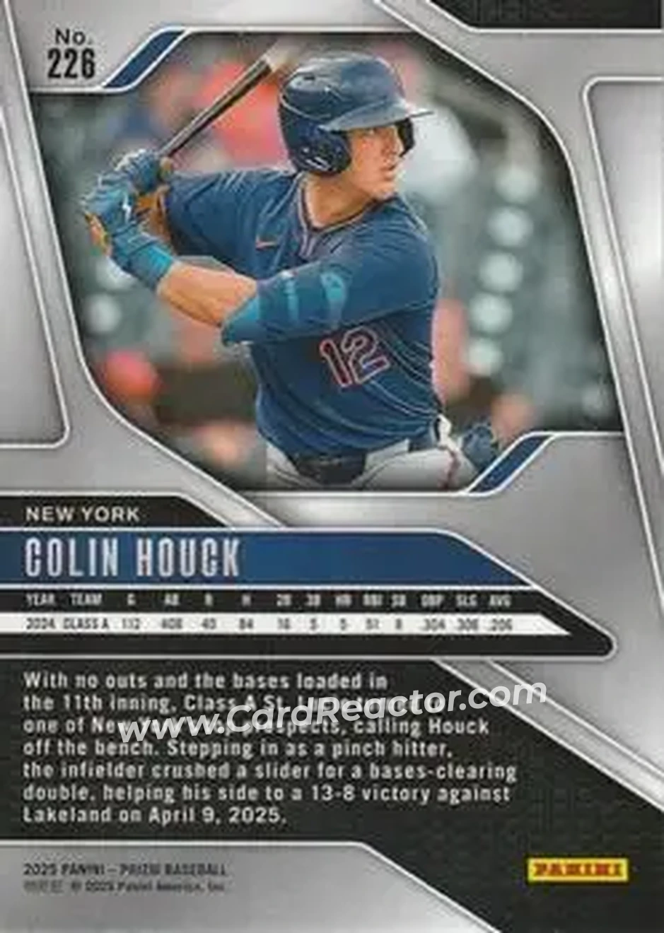 Back of Colin Houck
