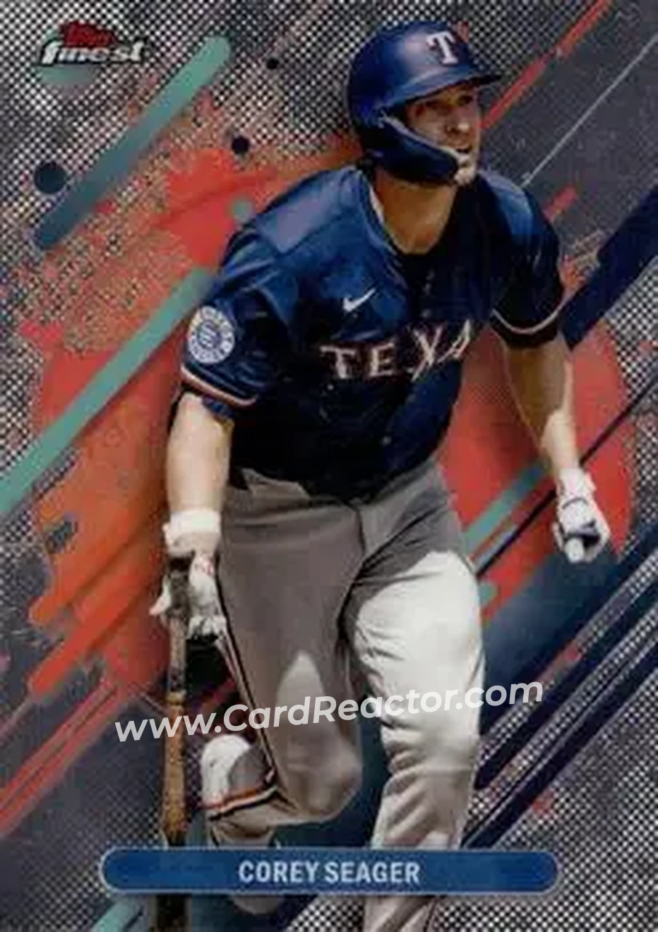 Front of Corey Seager