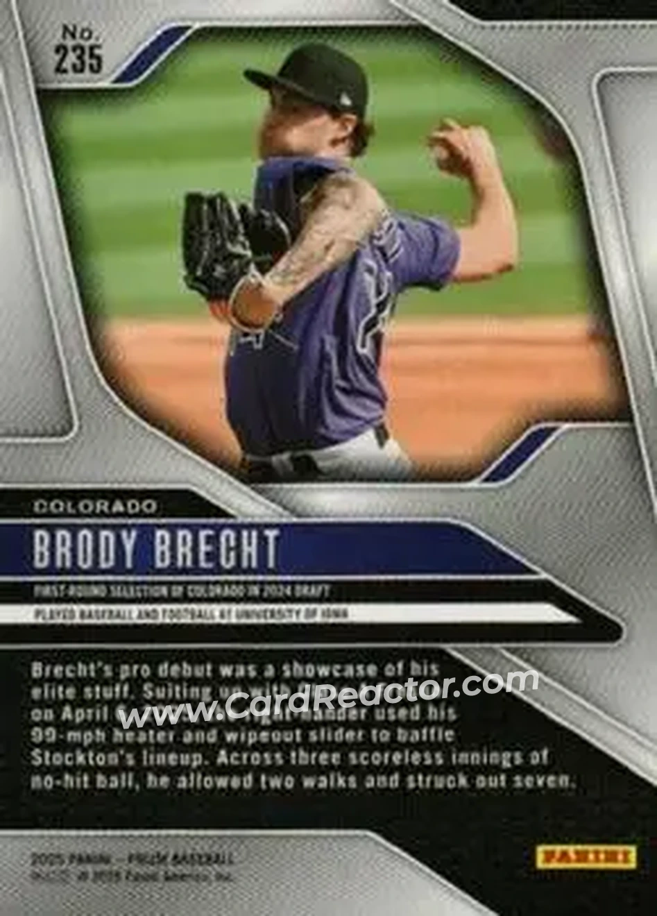 Back of Brody Brecht