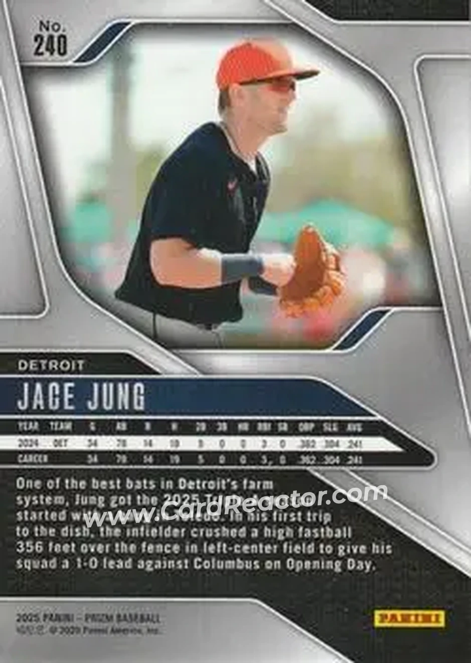 Back of Jace Jung