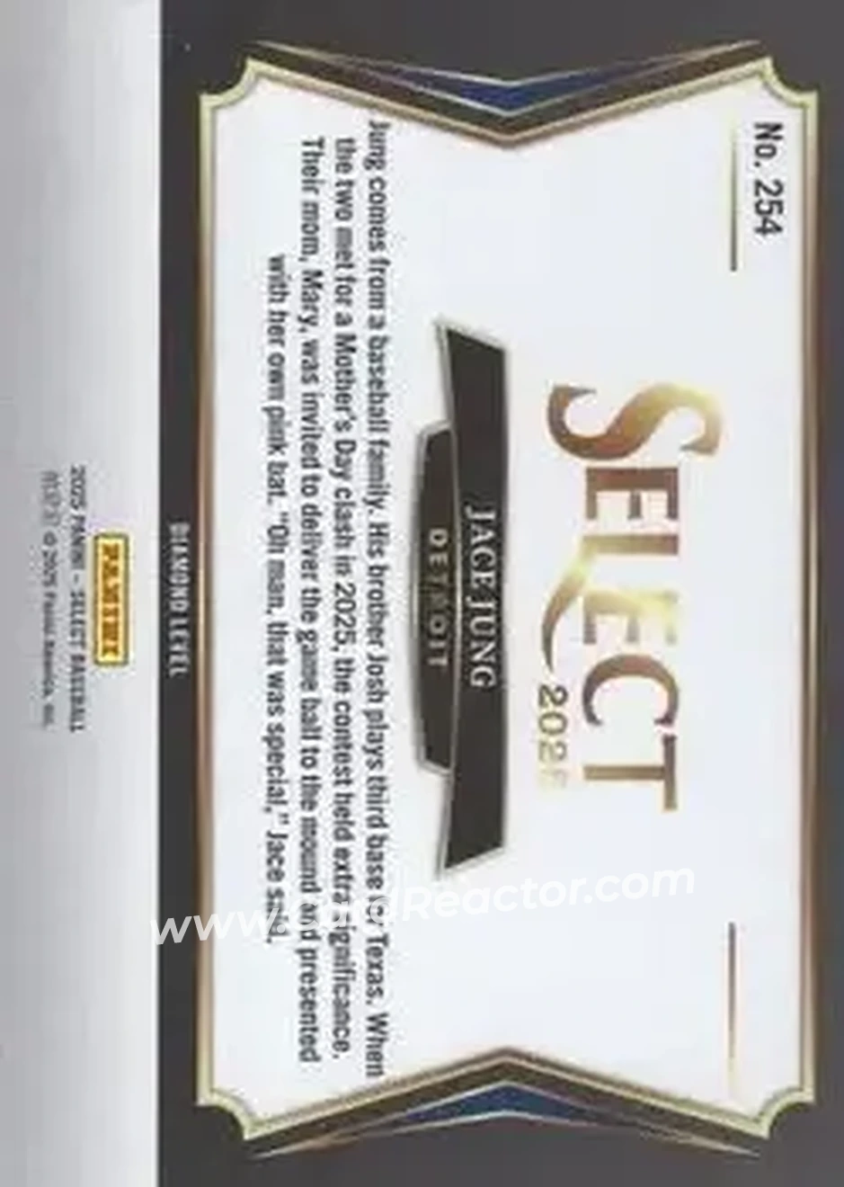 Back of Jace Jung