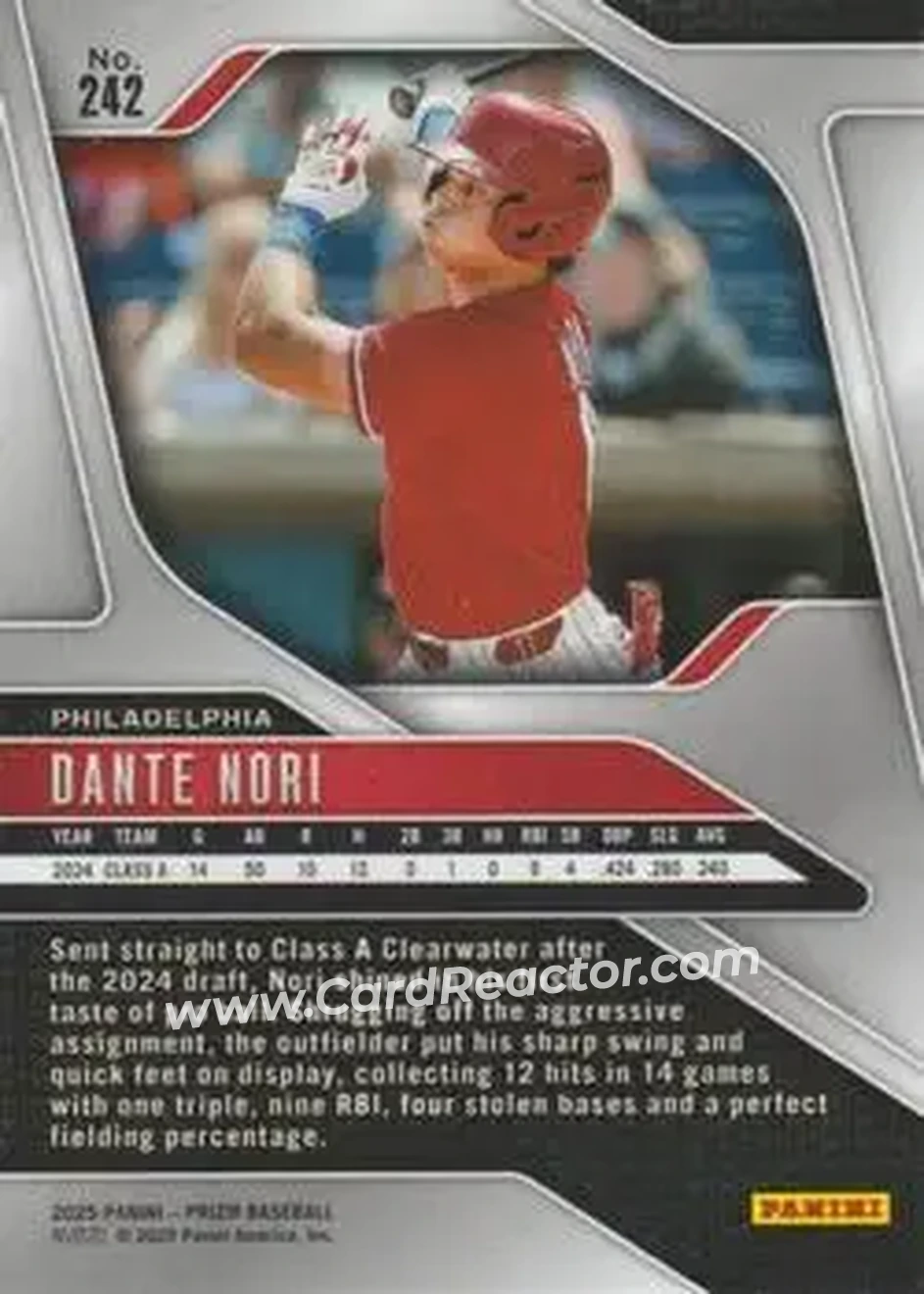 Back of Dante Nori