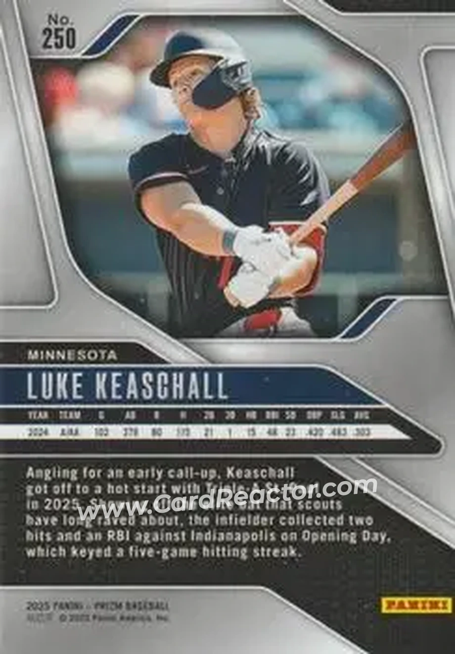 Back of Luke Keaschall