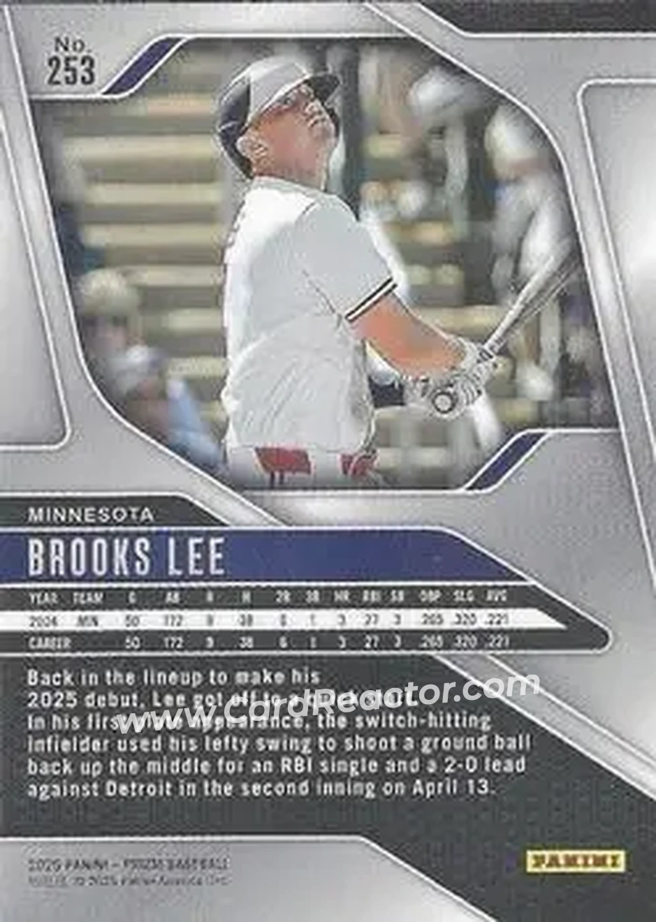 Back of Brooks Lee