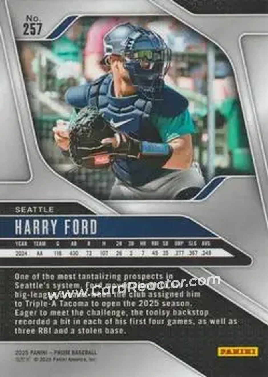 Back of Harry Ford