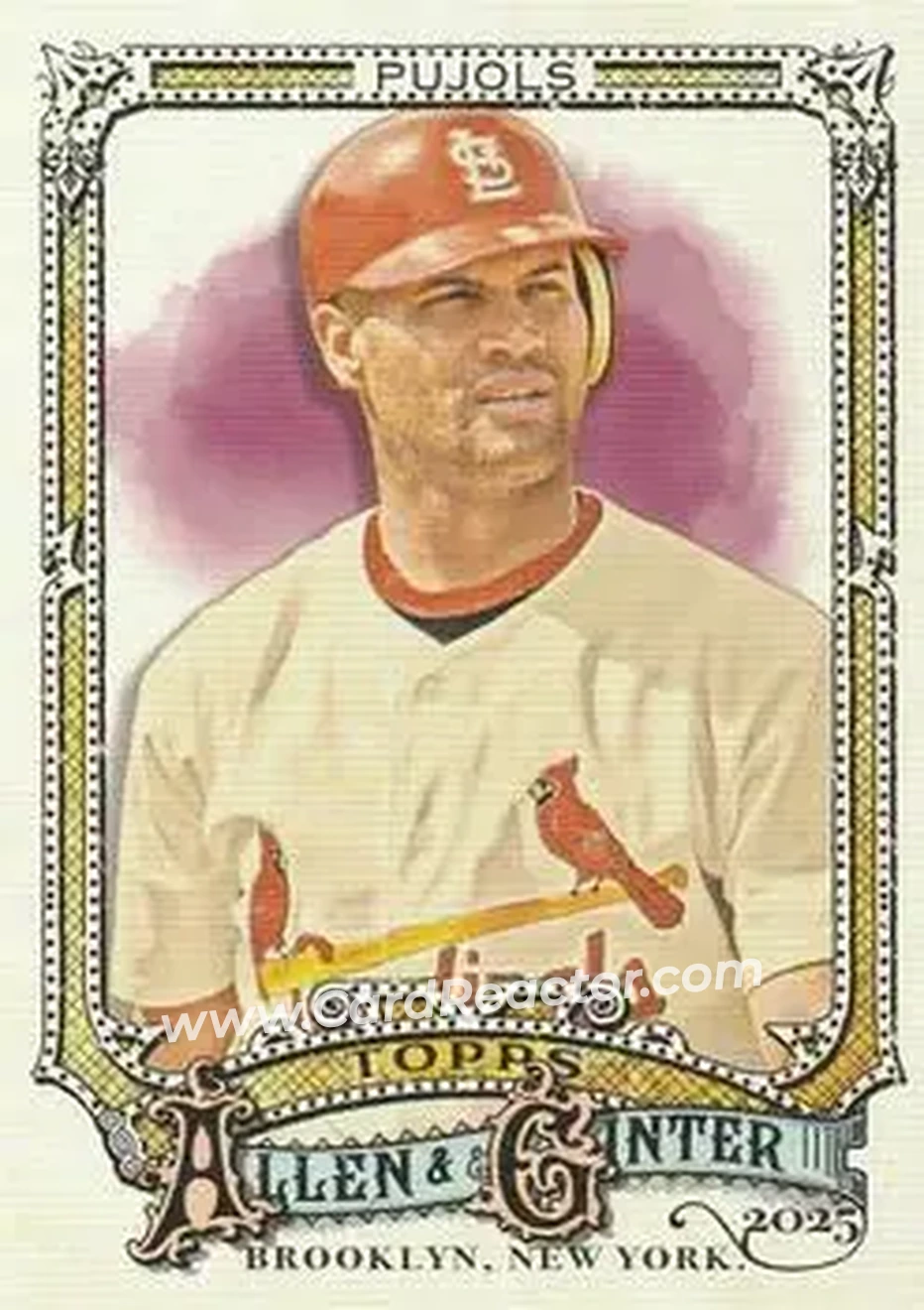 Front of Albert Pujols