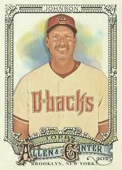 2025 Topps Allen & Ginter #4 - Randy Johnson - Arizona Diamondbacks