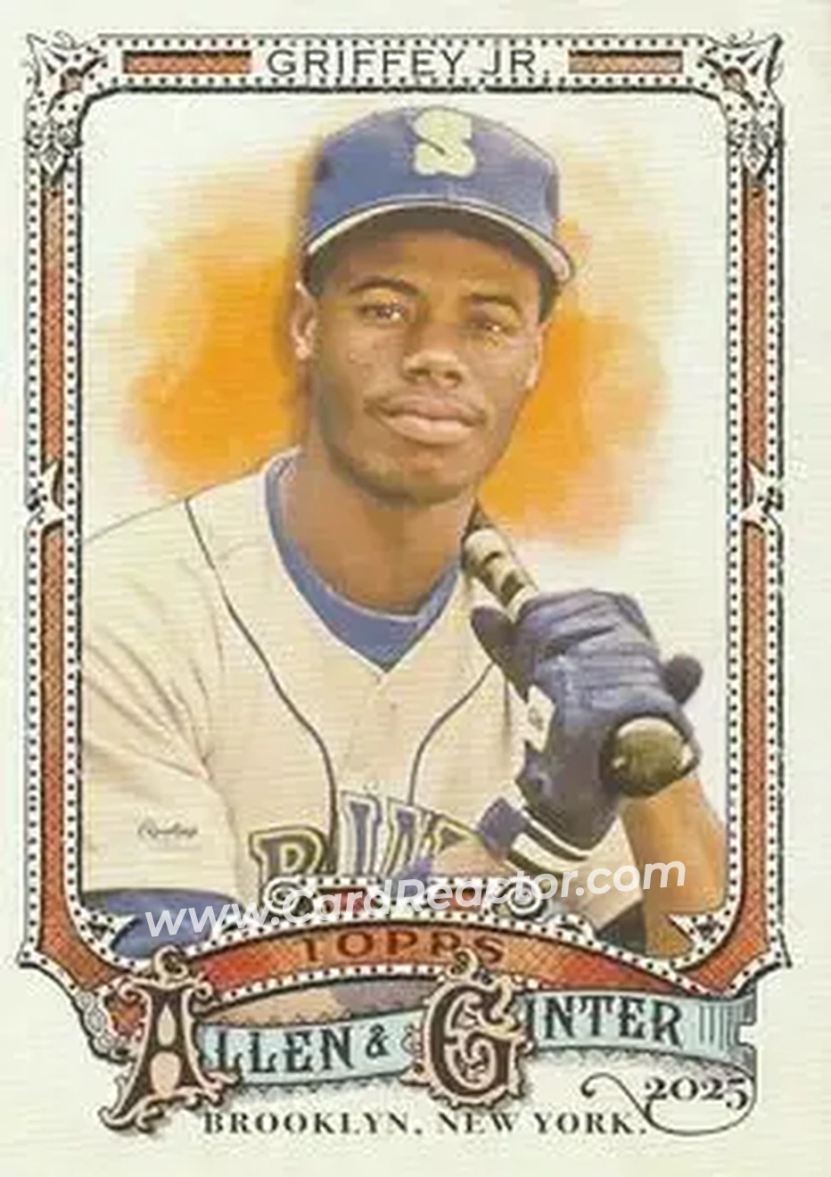 Front of Ken Griffey Jr.