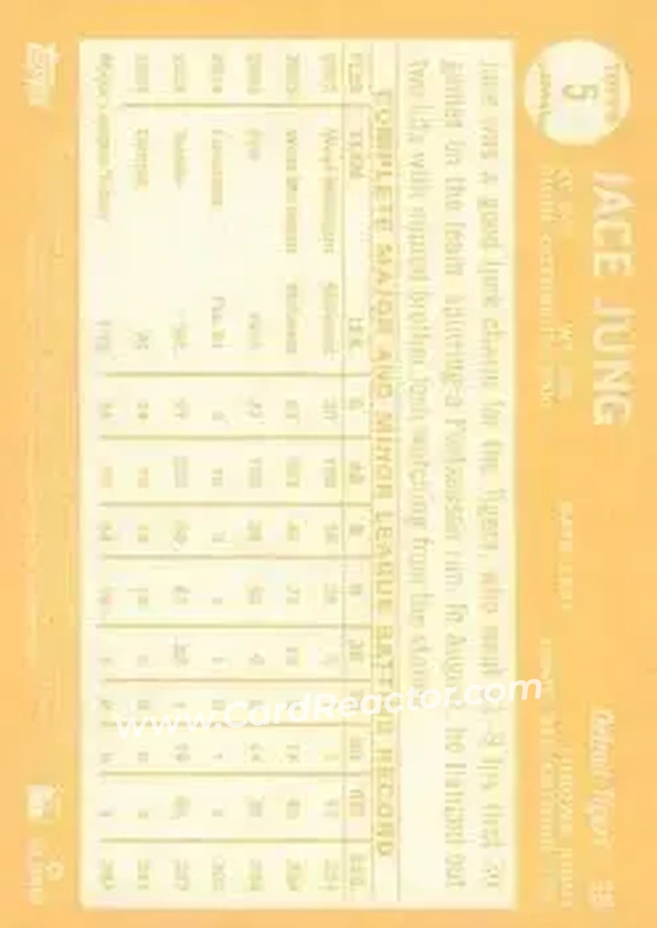 Back of Jace Jung