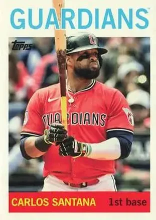 2025 Topps Archives #7 Carlos Santana