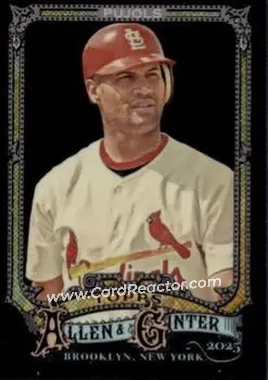 Front of Albert Pujols