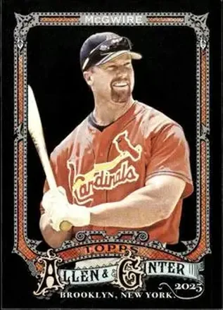 2025 Topps Allen & Ginter X #2 Mark McGwire