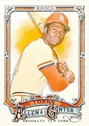 2025 Topps Allen & Ginter #11 Lou Brock
