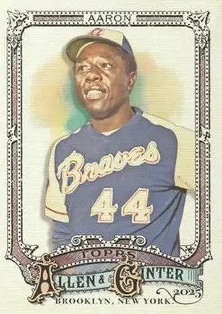 2025 Topps Allen & Ginter #13 Hank Aaron