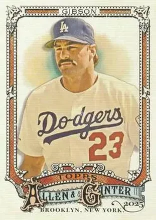 2025 Topps Allen & Ginter #17 Kirk Gibson