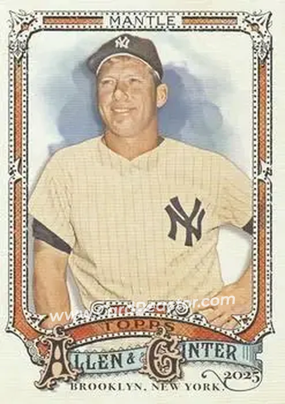 Front of Mickey Mantle