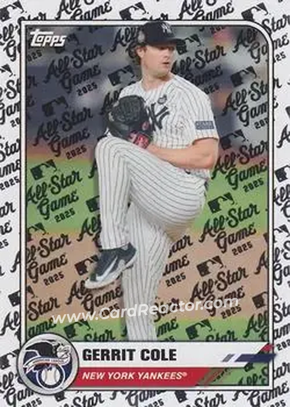 Front of Gerrit Cole
