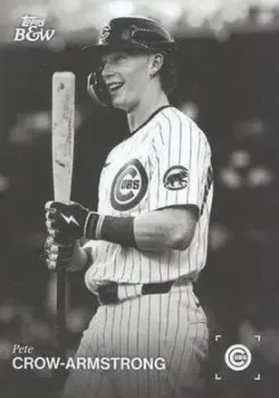 2025 Topps Black & White #007 Pete Crow-Armstrong