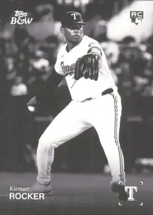 2025 Topps Black & White #010 Kumar Rocker