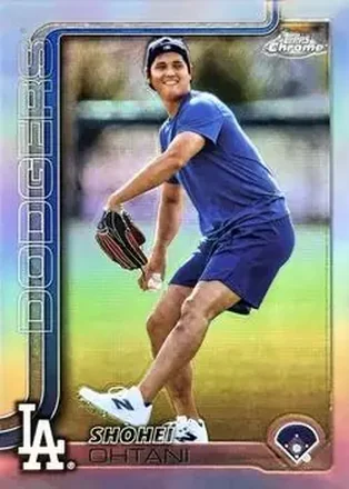2025 Topps Chrome #1 Shohei Ohtani