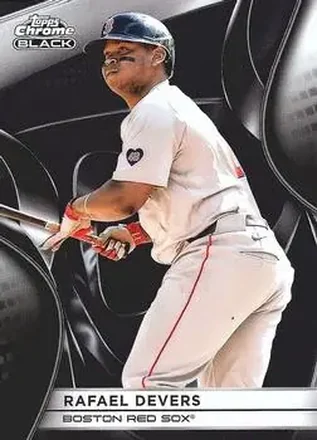 2025 Topps Chrome Black #4 Rafael Devers