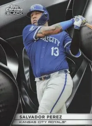 2025 Topps Chrome Black #6 Salvador Perez