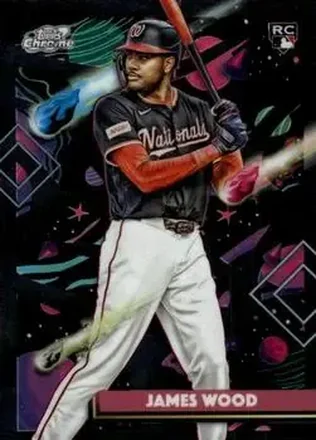 2025 Topps Chrome Cosmic #1 James Wood