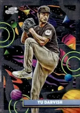 2025 Topps Chrome Cosmic #2 Yu Darvish