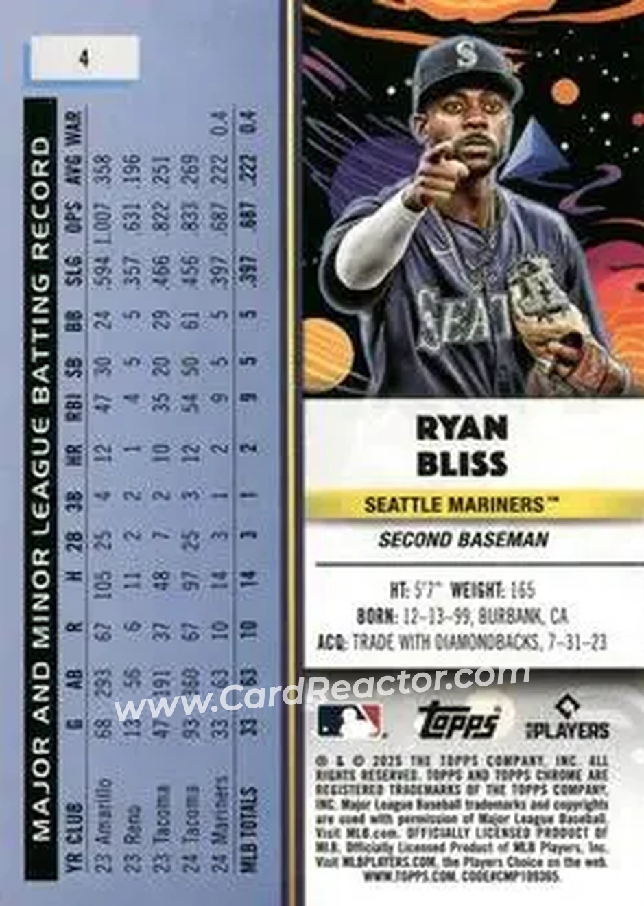 Back of Ryan Bliss