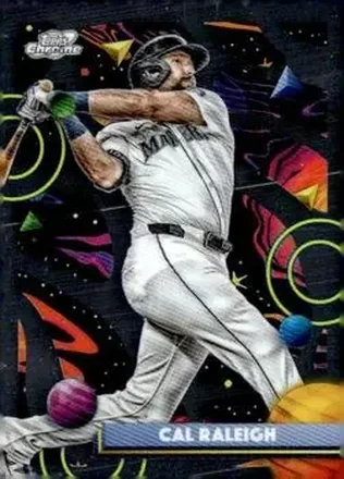 2025 Topps Chrome Cosmic #6 Cal Raleigh