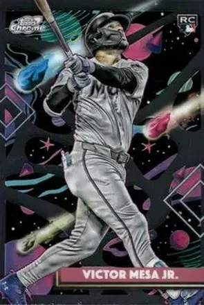 2025 Topps Chrome Cosmic #7 Victor Mesa Jr.
