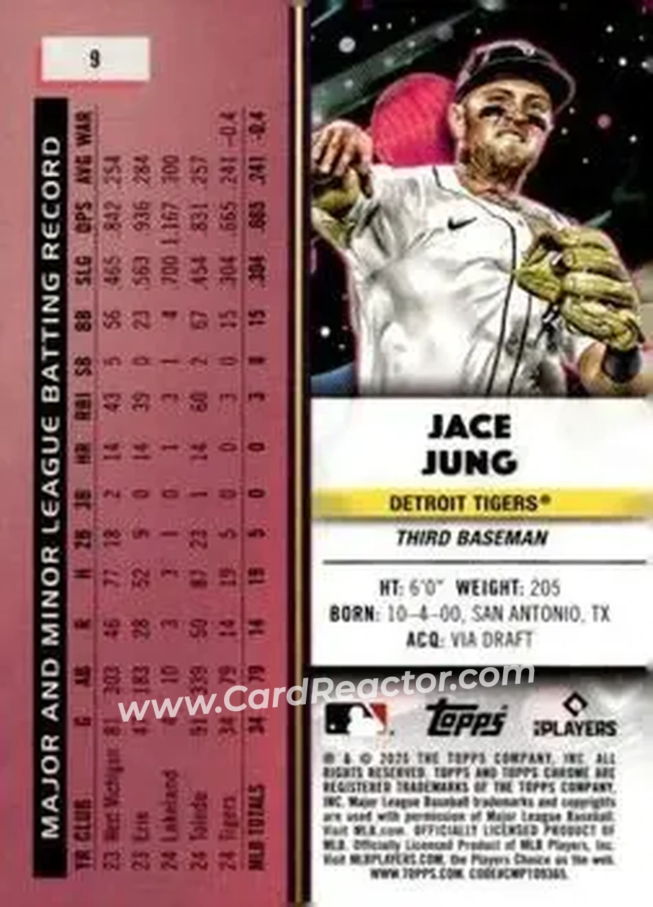 Back of Jace Jung