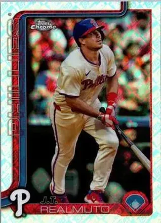 2025 Topps Chrome Logofractor Edition #2 J.T. Realmuto