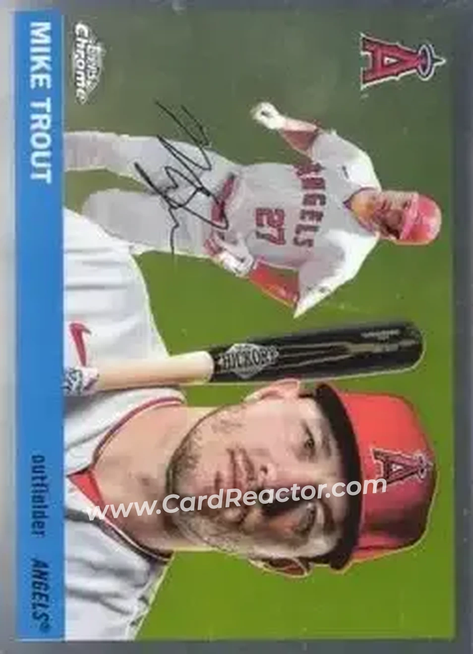 Front of Mike Trout